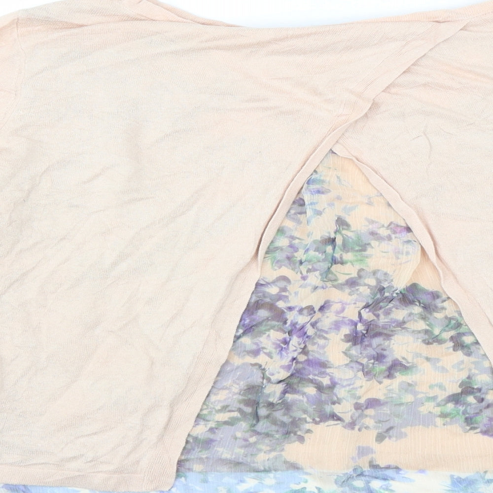 MINUET Womens Pink   Pullover Jumper Size M  - open back detail