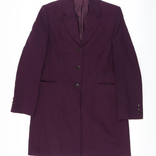 Marks and Spencer Womens Purple   Jacket Suit Jacket Size 10