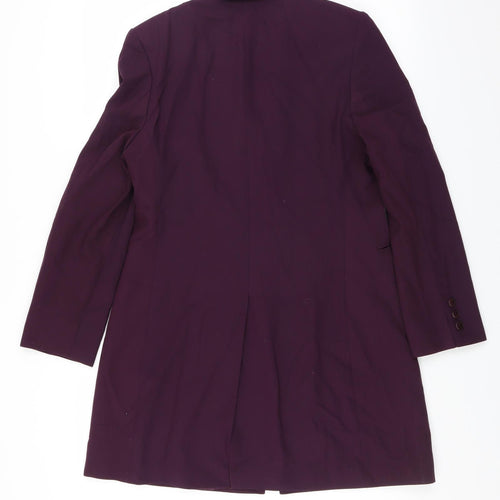 Marks and Spencer Womens Purple   Jacket Suit Jacket Size 10