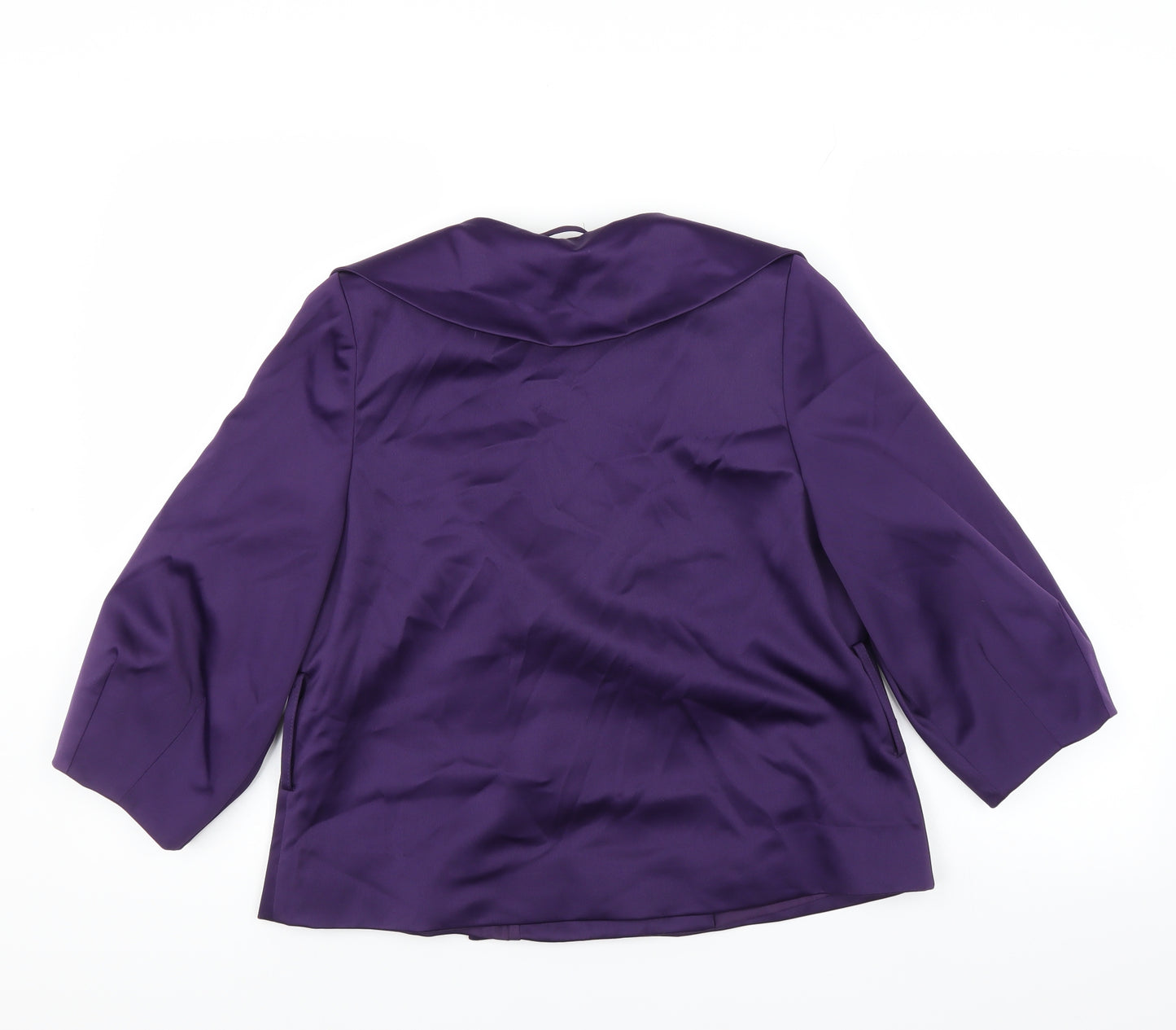 Primark Womens Purple   Jacket Suit Jacket Size 10