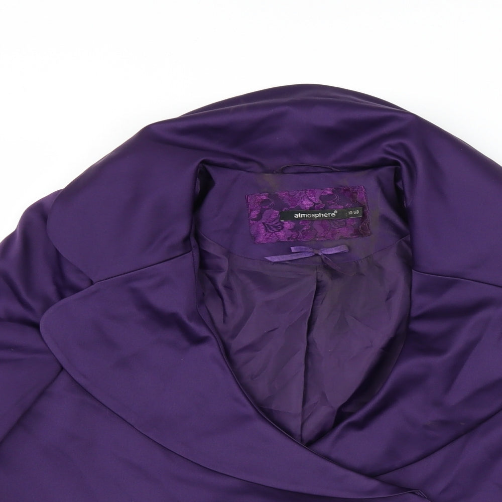 Primark Womens Purple   Jacket Suit Jacket Size 10