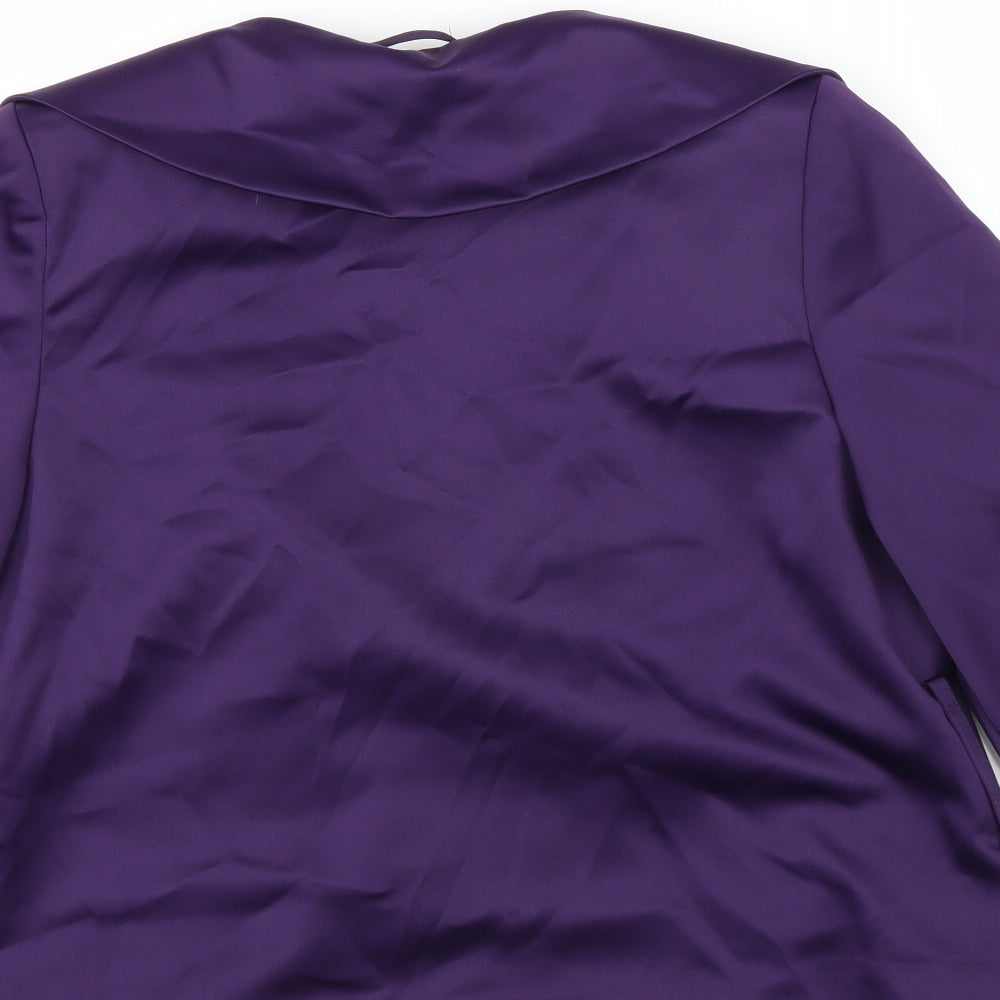 Primark Womens Purple   Jacket Suit Jacket Size 10