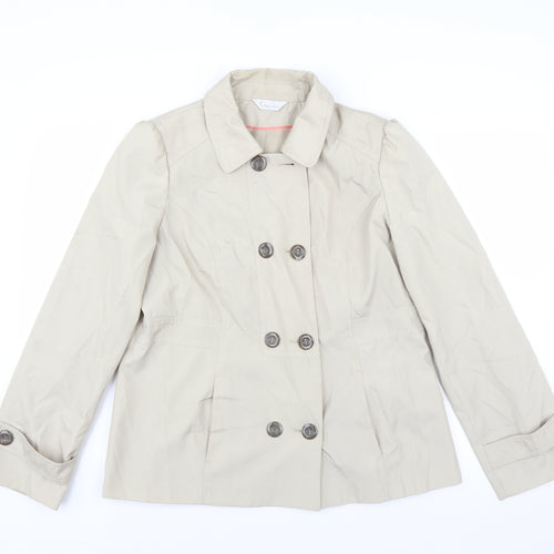 Classics Womens Beige   Jacket  Size 14