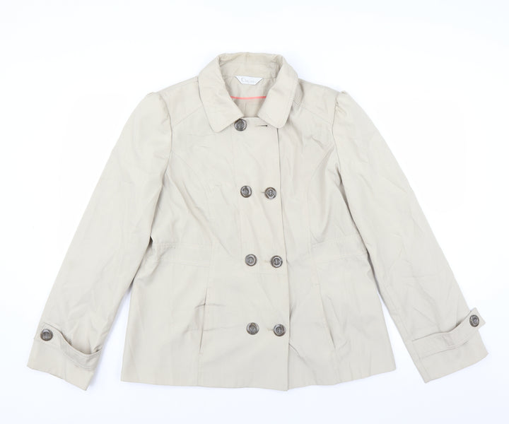 Classics Womens Beige Jacket Size 14