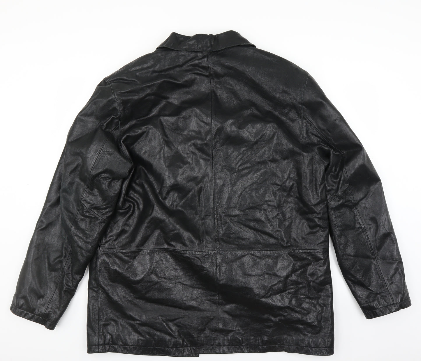 j&m Mens Black   Jacket  Size L