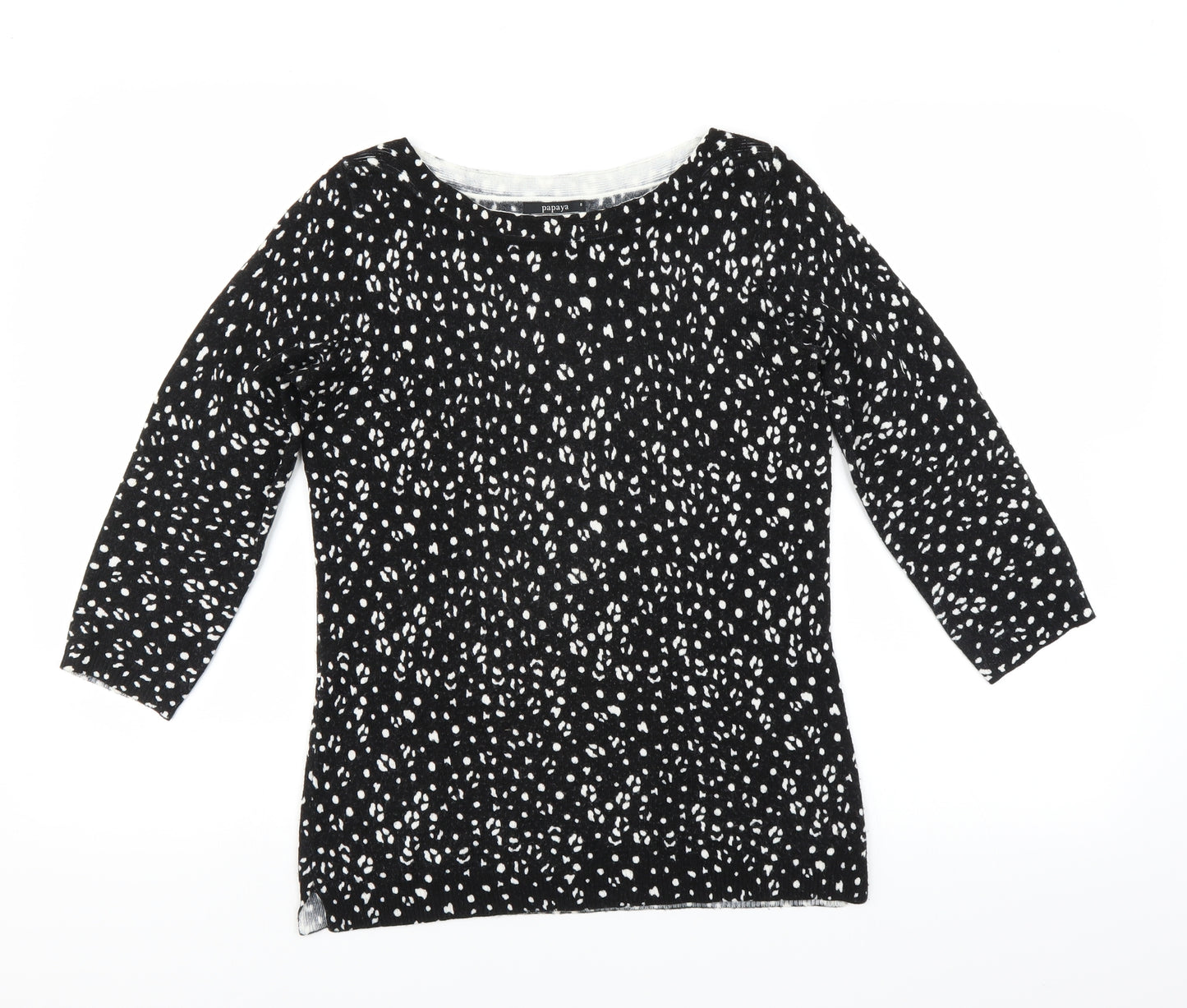 Matalan Womens Black   Pullover Jumper Size 8
