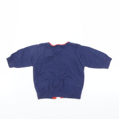 NEXT Girls Blue   Cardigan Jumper Size 0-3 Months