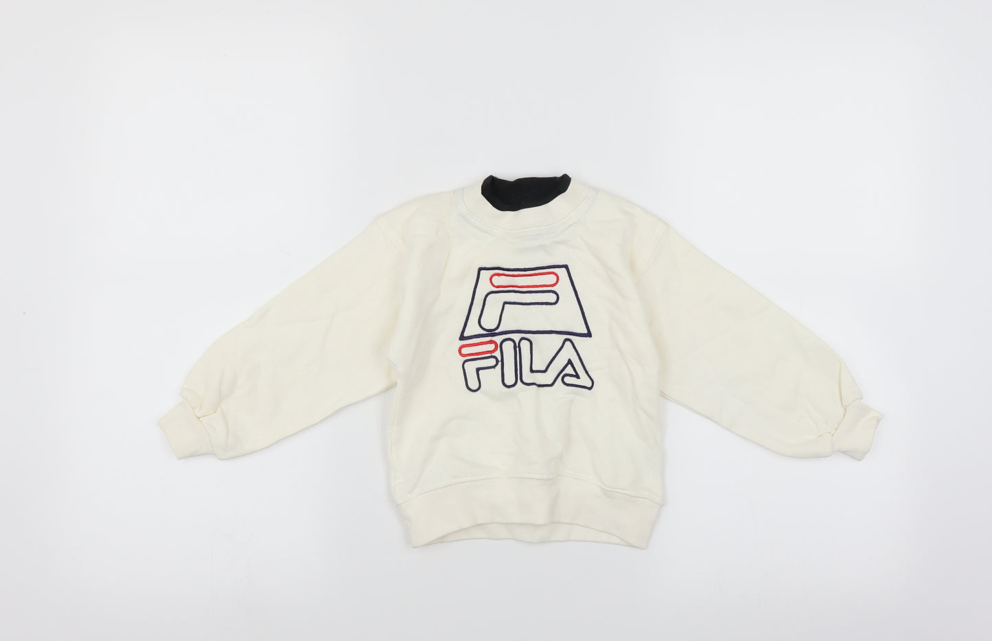 FILA Boys White   Pullover Jumper Size 18-24 Months