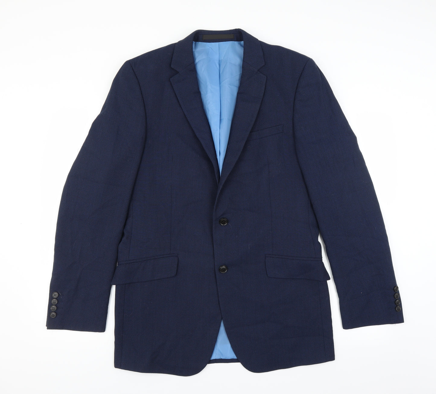 Marks and Spencer Mens Blue   Jacket Suit Jacket Size 40