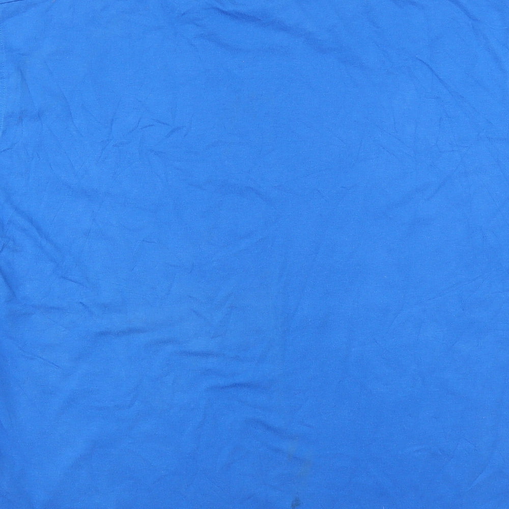 cycle apparel Mens Blue    T-Shirt Size L