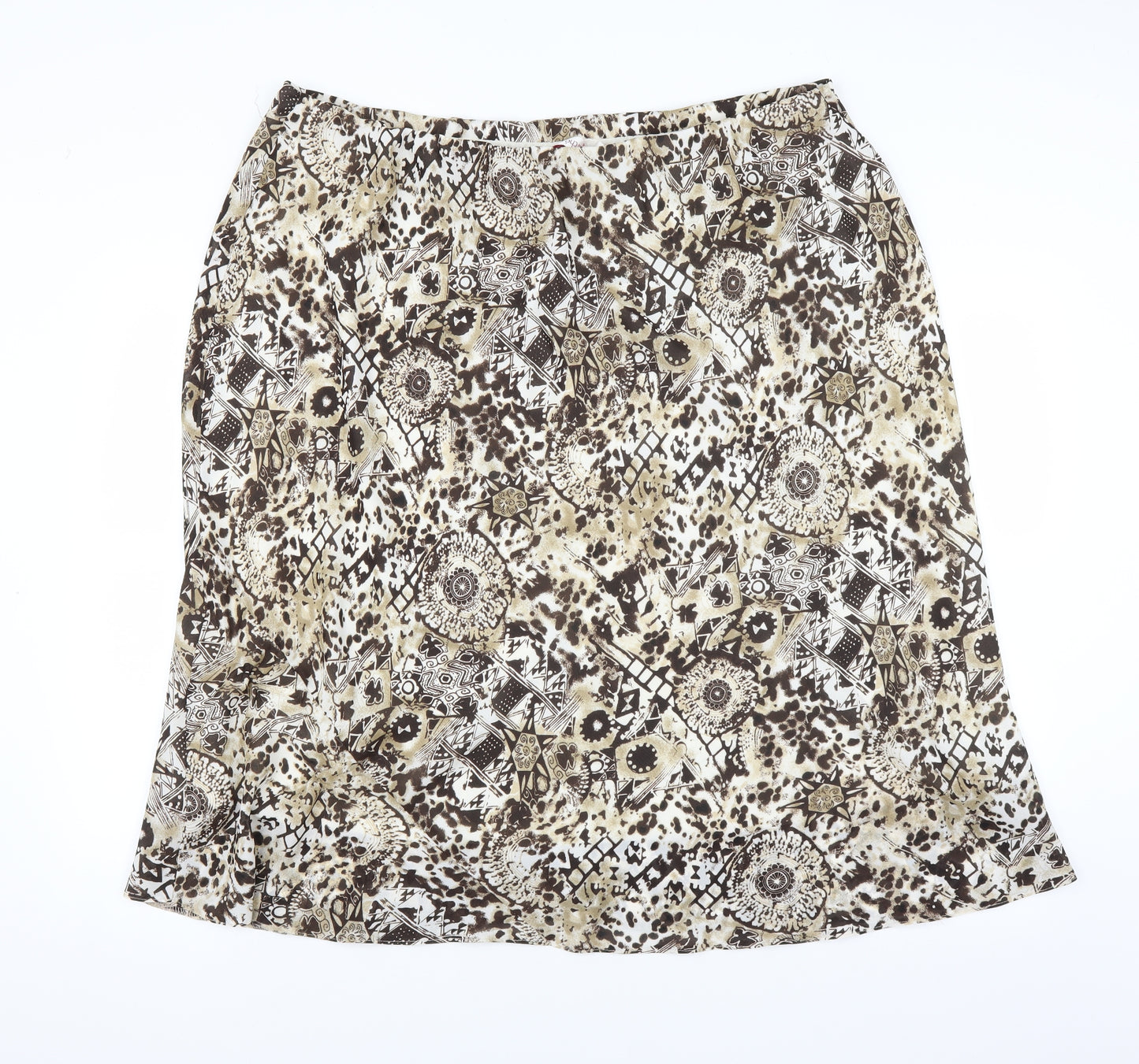 Le Bon Marché Womens Brown   A-Line Skirt Size 24