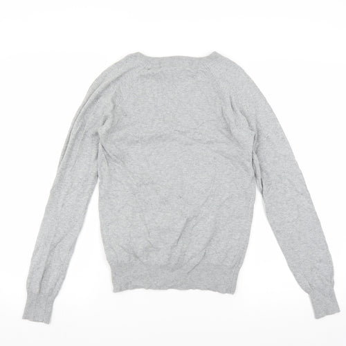 Zara Womens Grey   Pullover Jumper Size M
