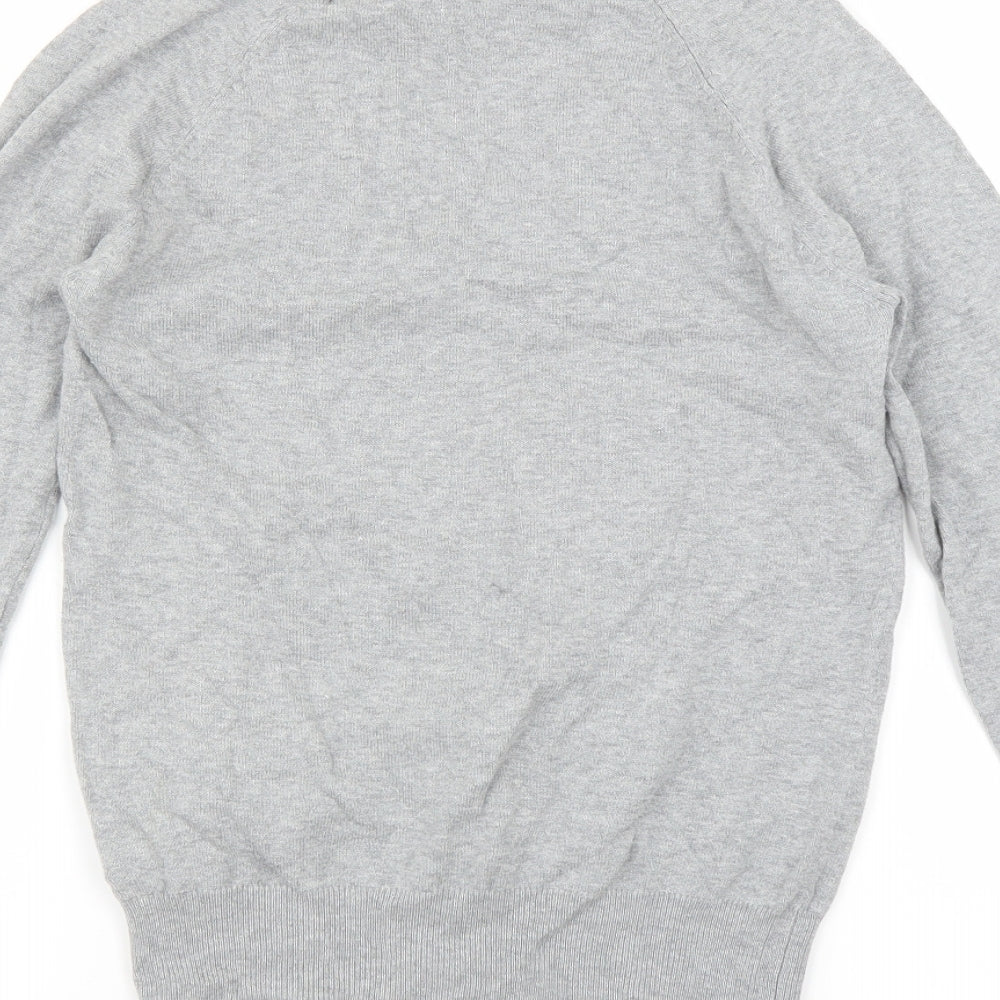 Zara Womens Grey   Pullover Jumper Size M