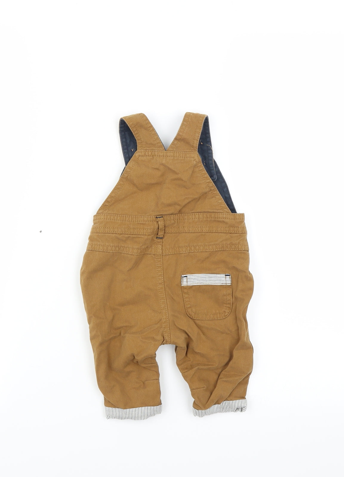 NEXT Boys Brown   Dungaree Outfit/Set Size 0-3 Months