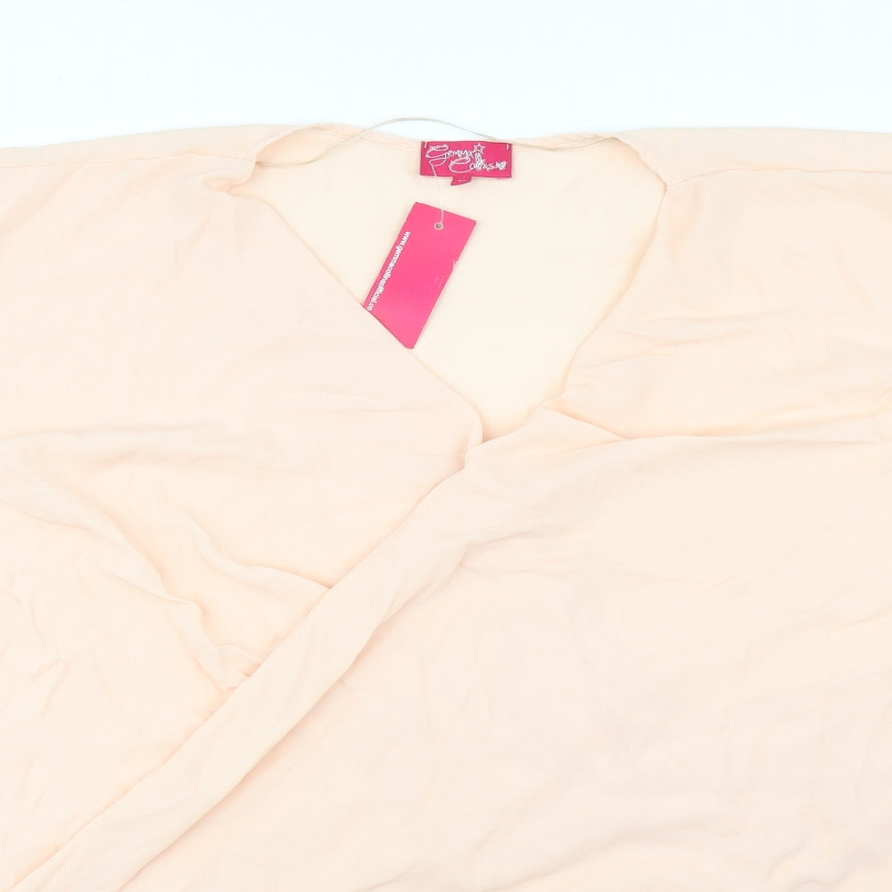 gemma collins Womens Pink   Basic Blouse Size 24