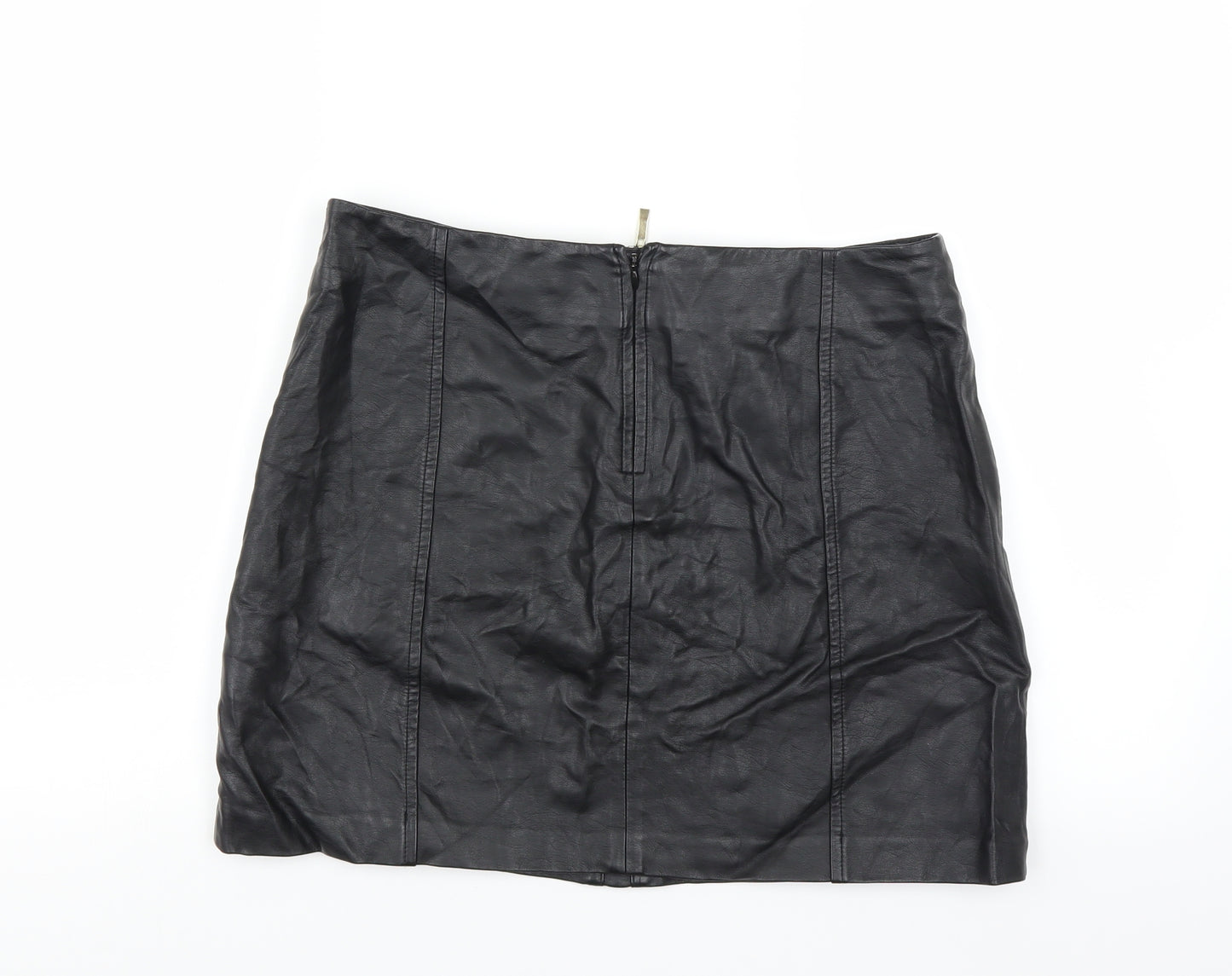 New Look Womens Black   A-Line Skirt Size 12