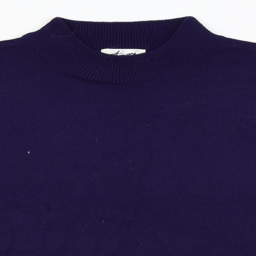 Amari Womens Blue   Pullover Jumper Size 14