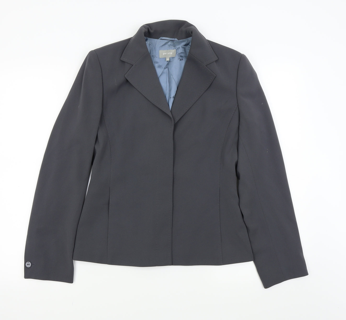 M&S Womens Grey   Jacket Blazer Size 10