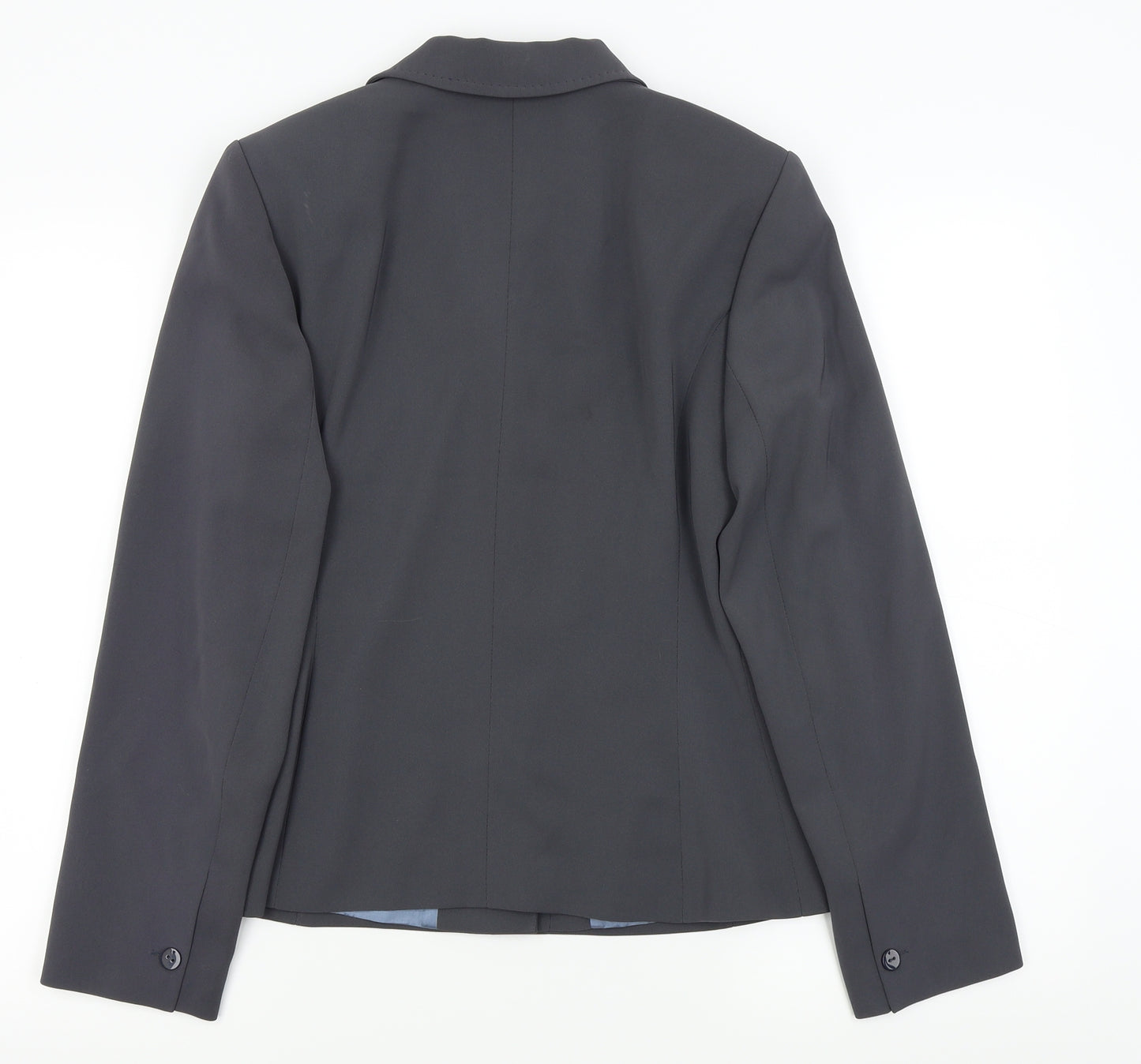 M&S Womens Grey   Jacket Blazer Size 10
