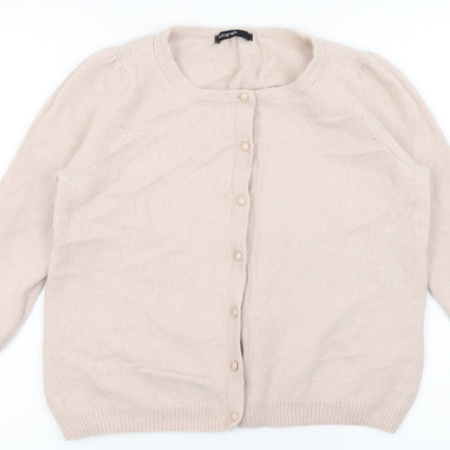 Autograph Womens Pink   Cardigan Jumper Size 16