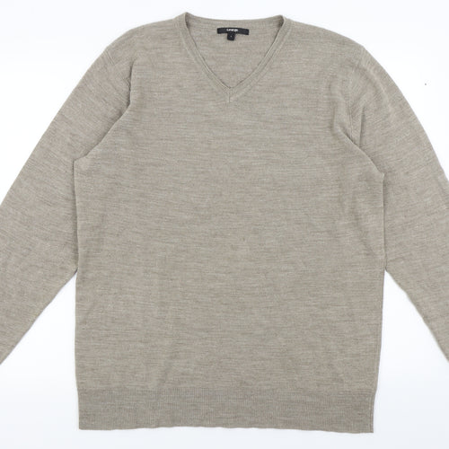 Asda George Mens Beige   Pullover Jumper Size L