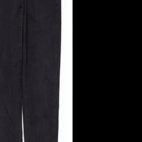 157 Mens Black   Skinny Jeans Size S L30 in