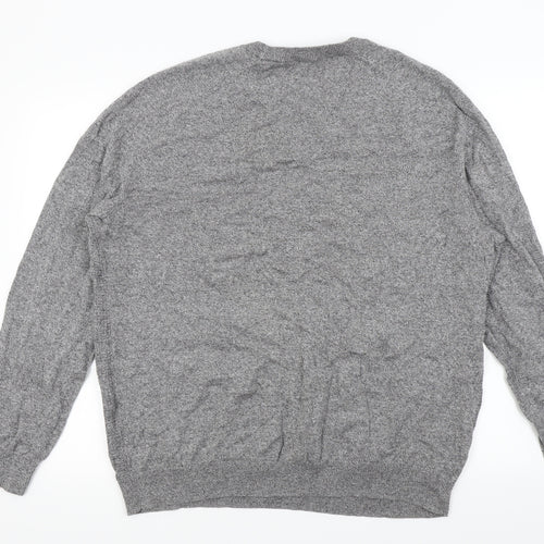 Asda George Mens Grey   Pullover Jumper Size 2XL