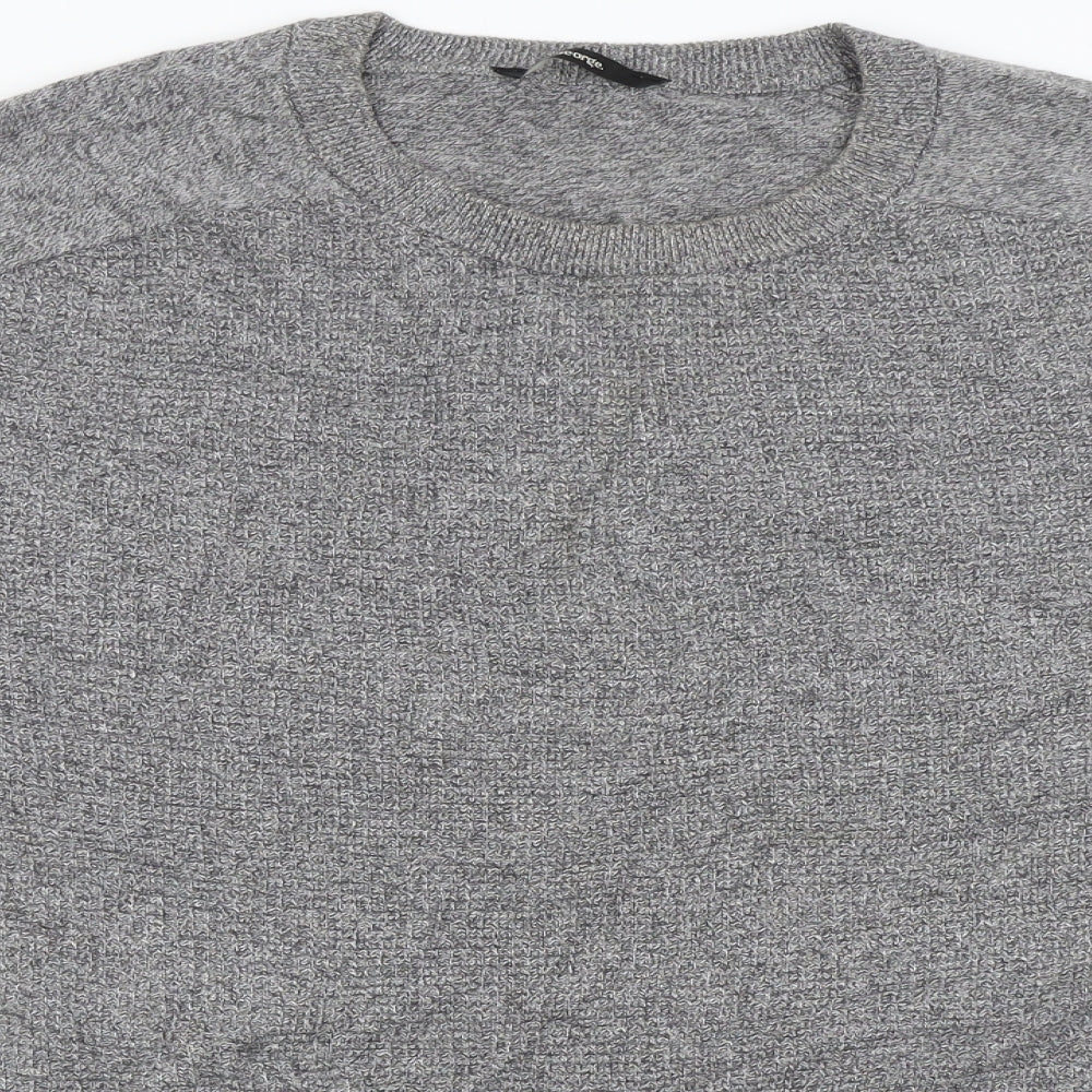 Asda George Mens Grey   Pullover Jumper Size 2XL