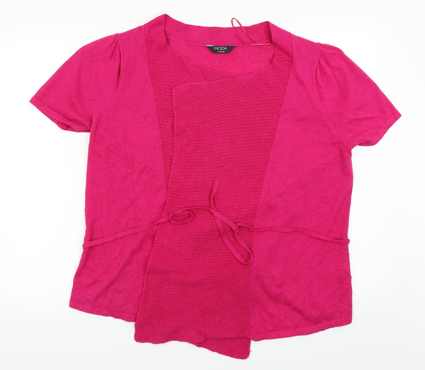 Asda George Womens Pink   Cardigan Jumper Size 20