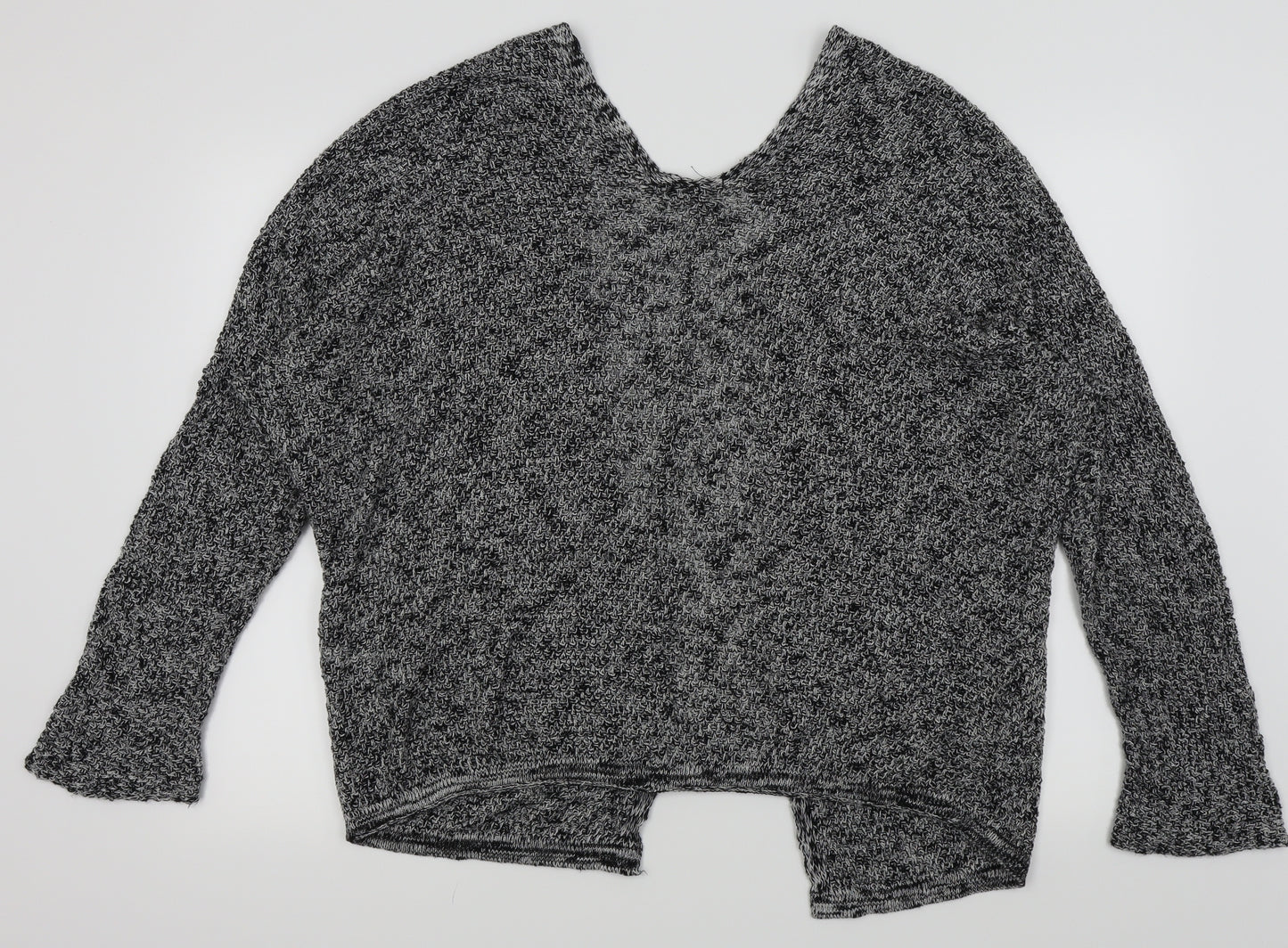 double agent Womens Grey   Cardigan Jumper Size M