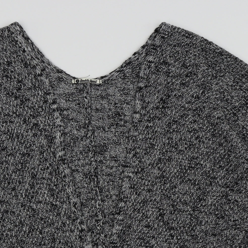 double agent Womens Grey   Cardigan Jumper Size M