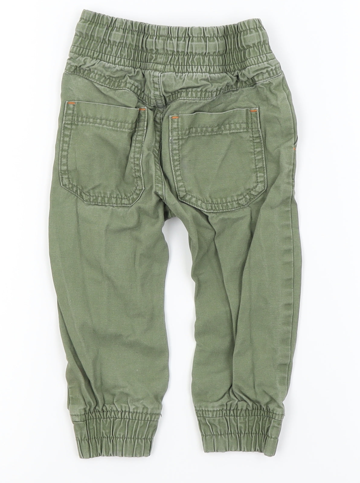 F&F Boys Gold   Cargo Trousers Size 12-18 Months