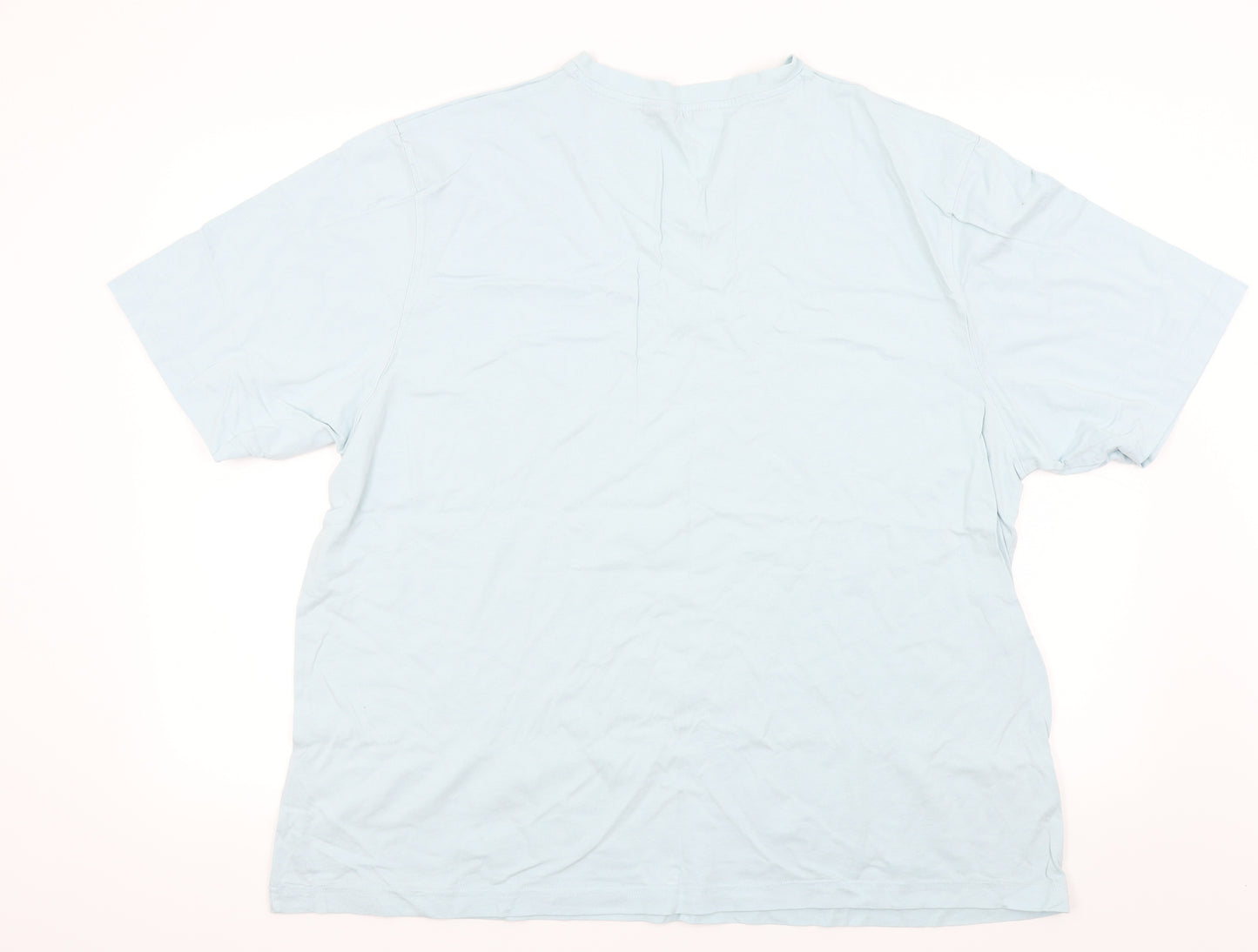 Easy Mens Blue    T-Shirt Size 3XL