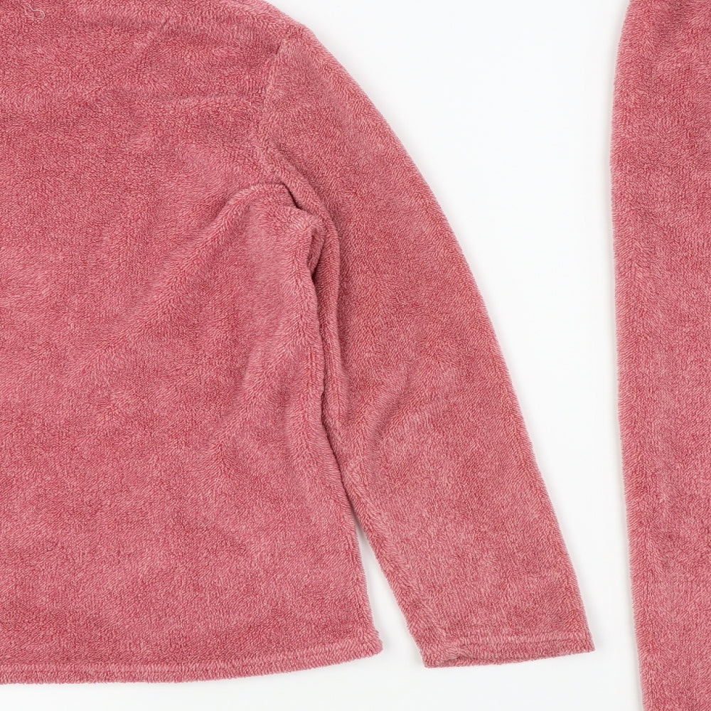 love lounge Womens Pink Solid  Babydoll Pyjama Set Size 12