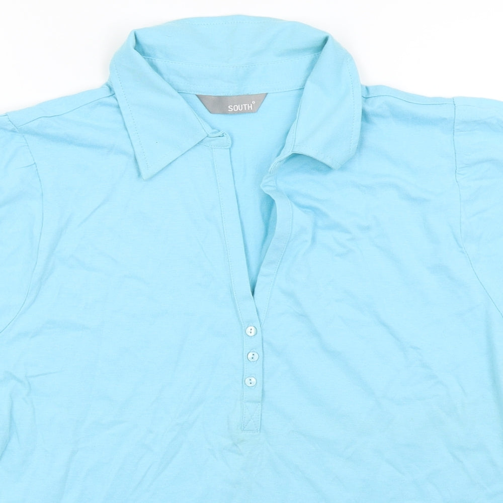 South Womens Blue   Basic T-Shirt Size 20