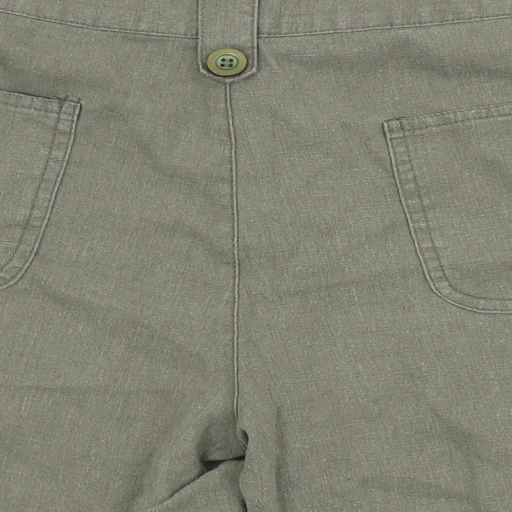 denim and co Womens Green   Chino Shorts Size 16