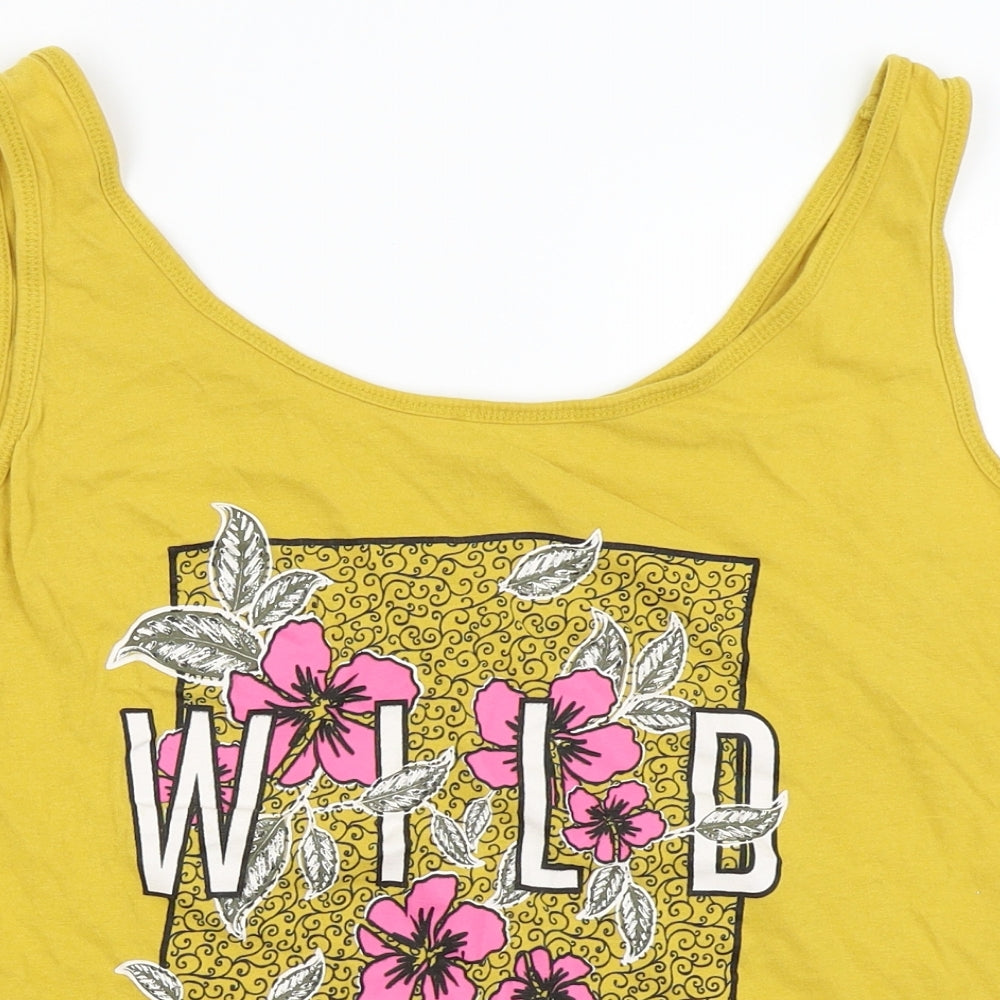 Pep&co Womens Yellow   Camisole Tank Size 22