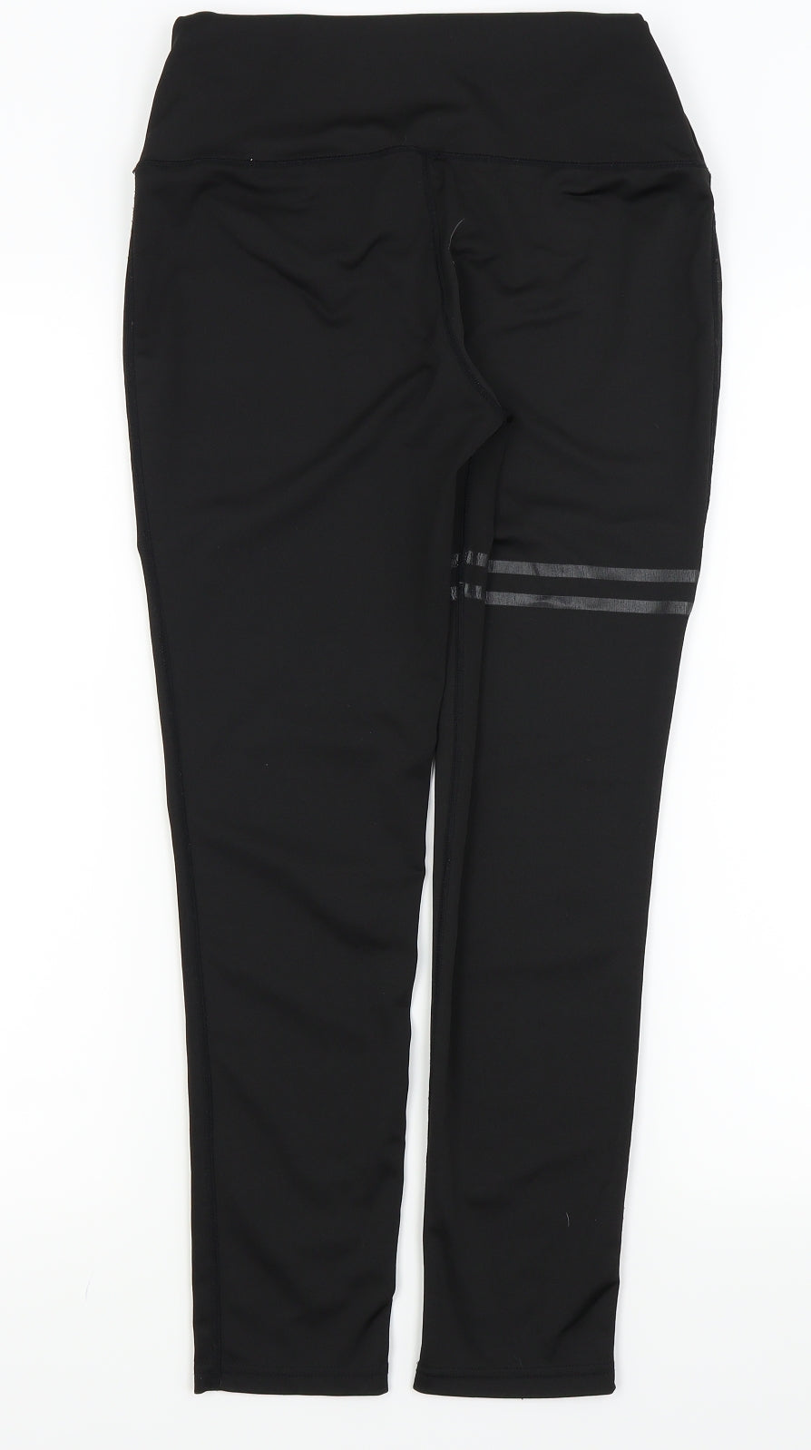 Preworn Womens Black   Compression Leggings Size S L24 in