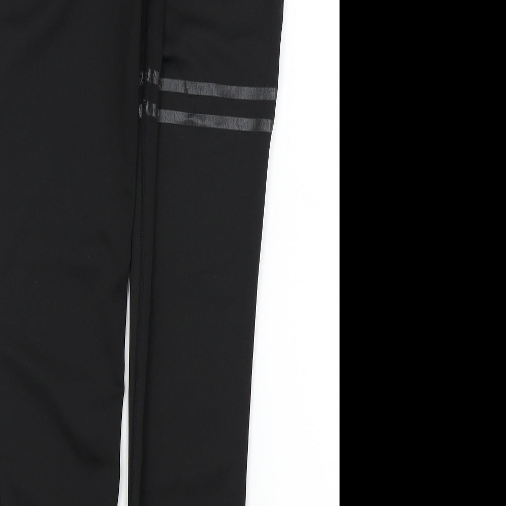 Preworn Womens Black   Compression Leggings Size S L24 in