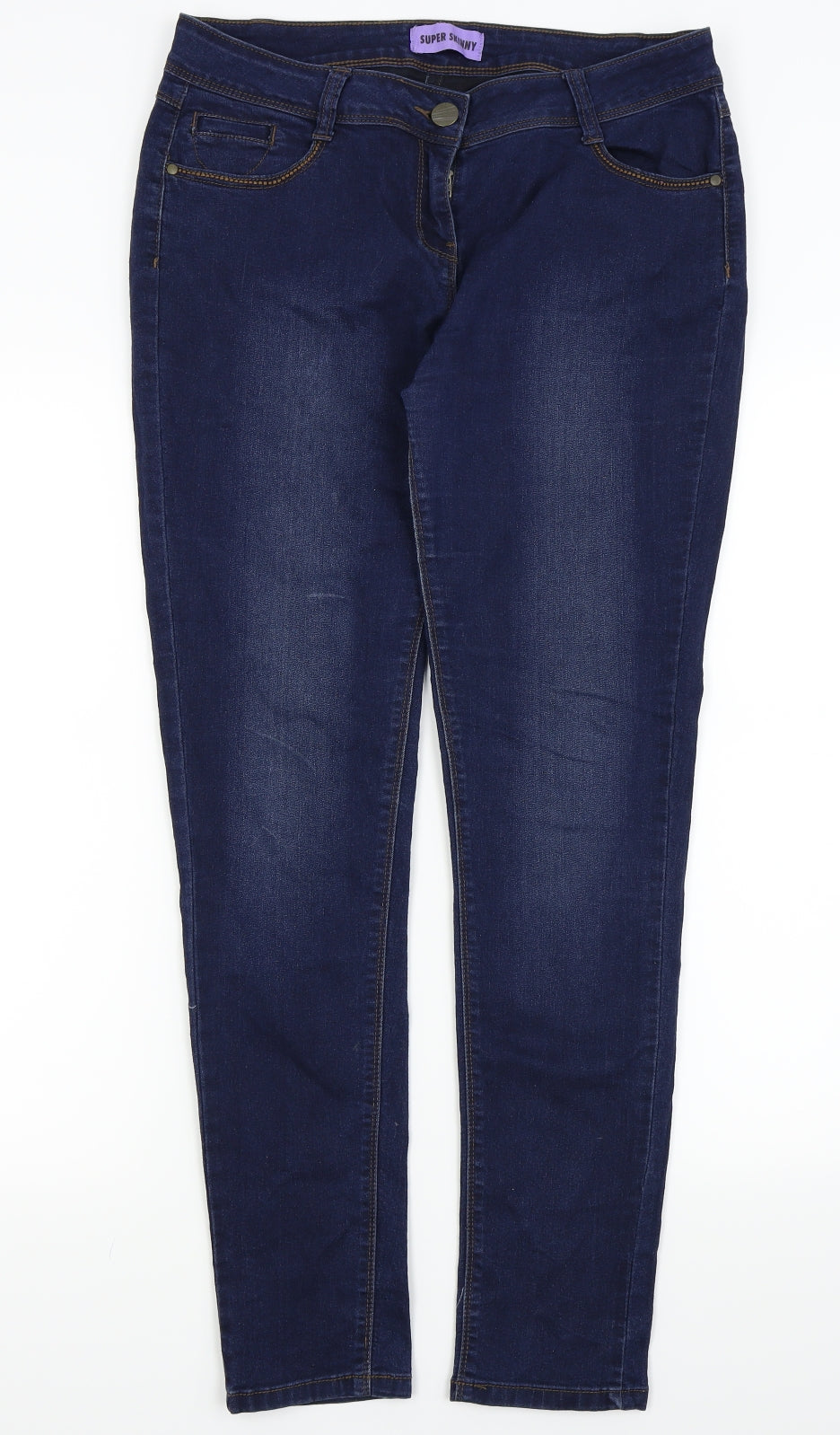 Asda George Womens Blue   Skinny Jeans Size 14 L27 in