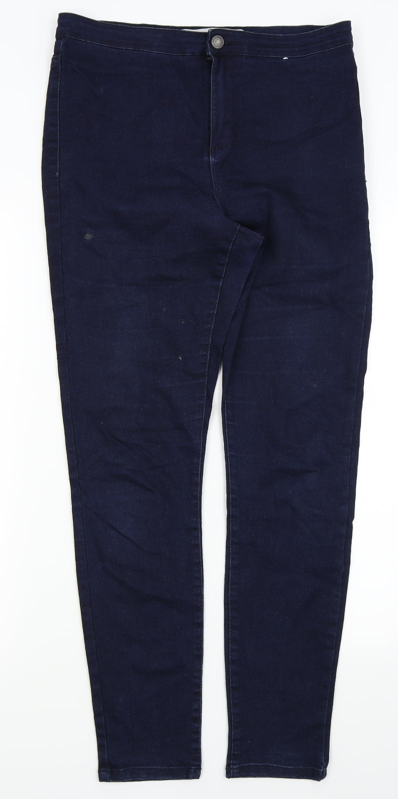 DENIM AND CO Womens Blue   Skinny Jeans Size 14 L26.5 in