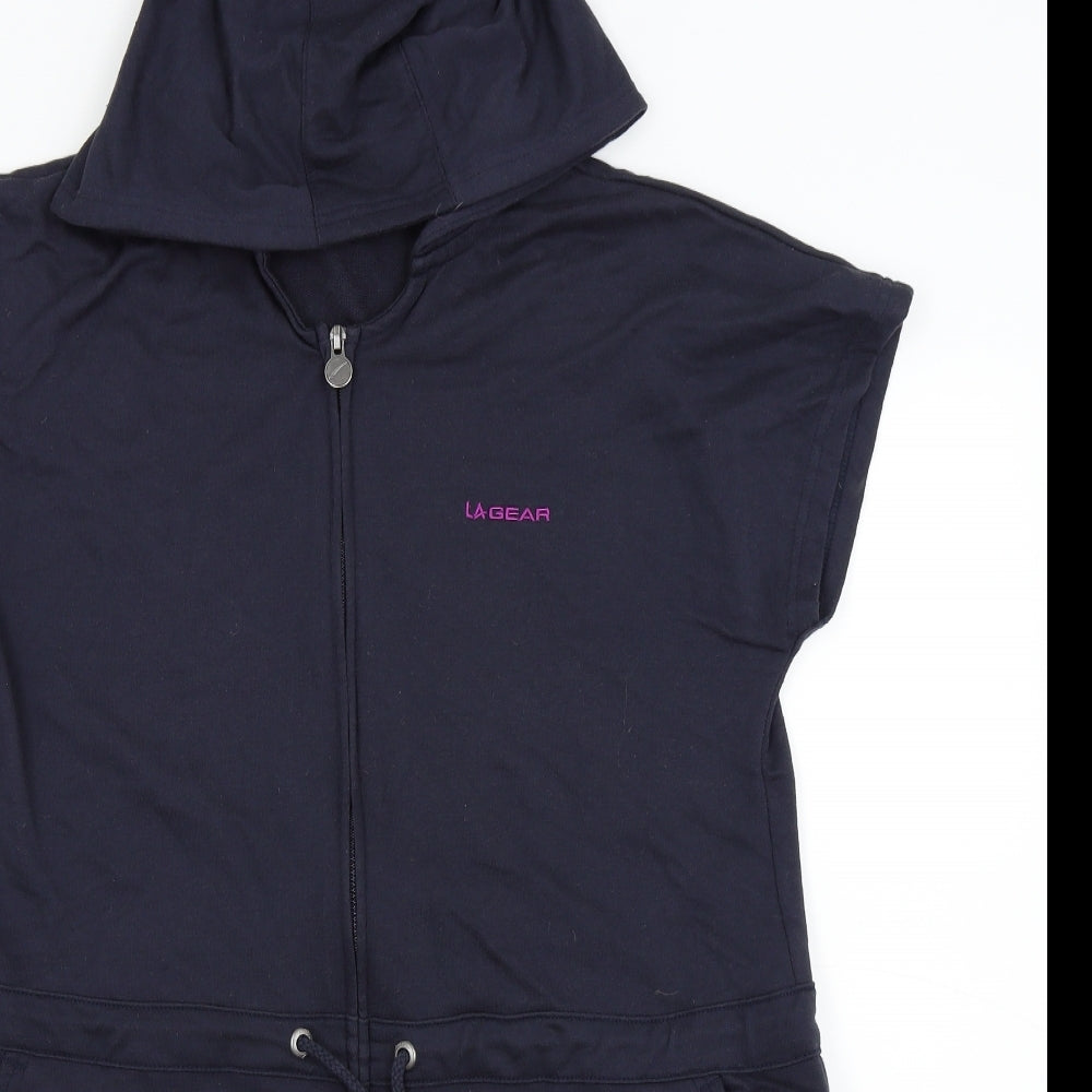LA Gear Womens Blue   Full Zip Jumper Size 16