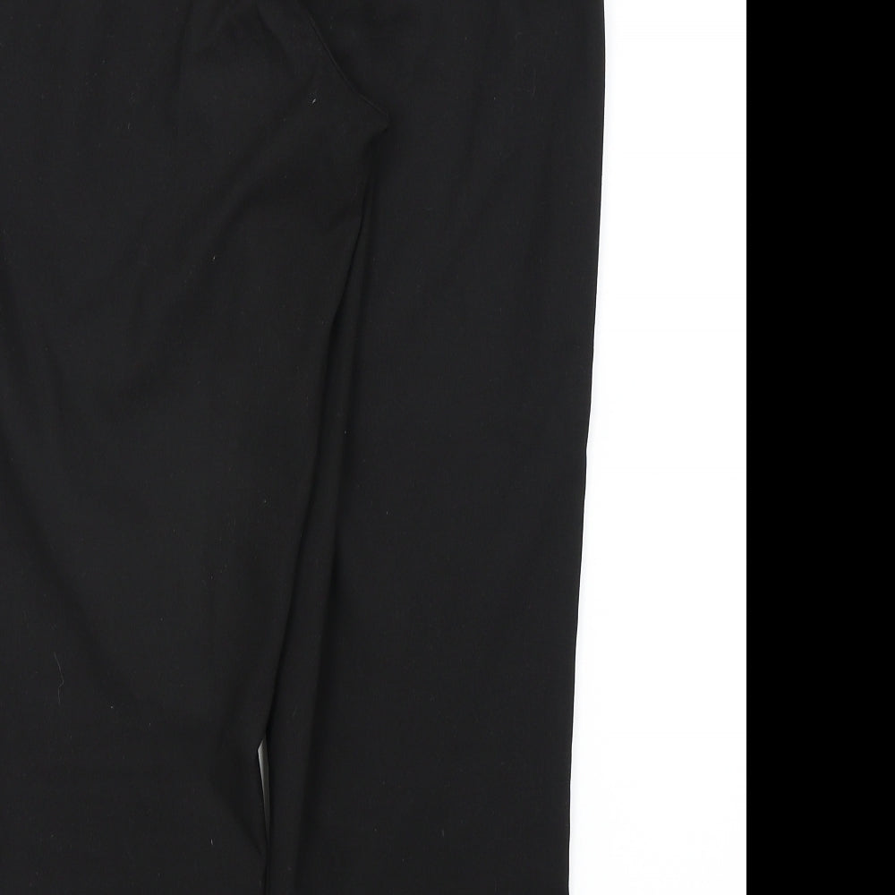 NEXT Womens Black   Trousers  Size 12 L22 in
