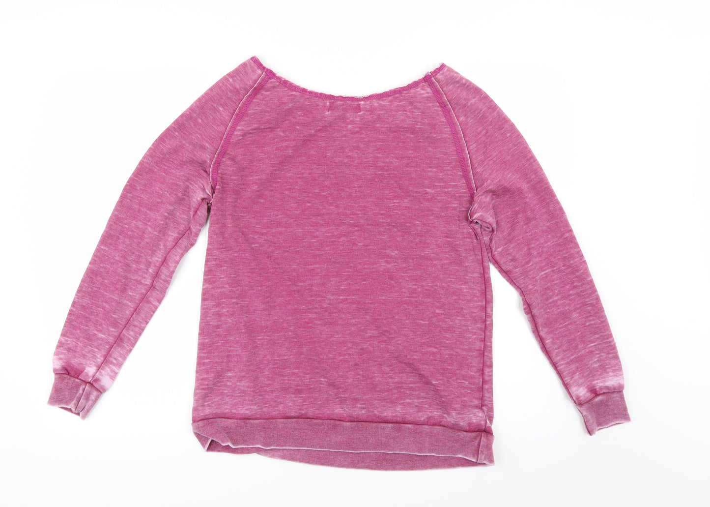 MAD MODELE Womens Pink   Pullover Sweatshirt Size M