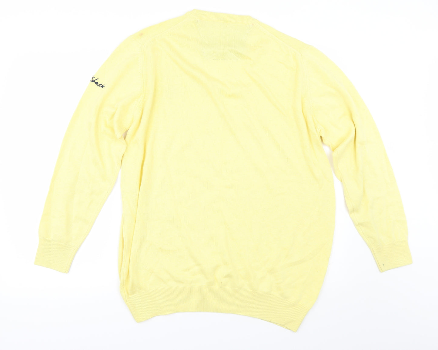 Paul & Shark Mens Yellow   Pullover Jumper Size XL