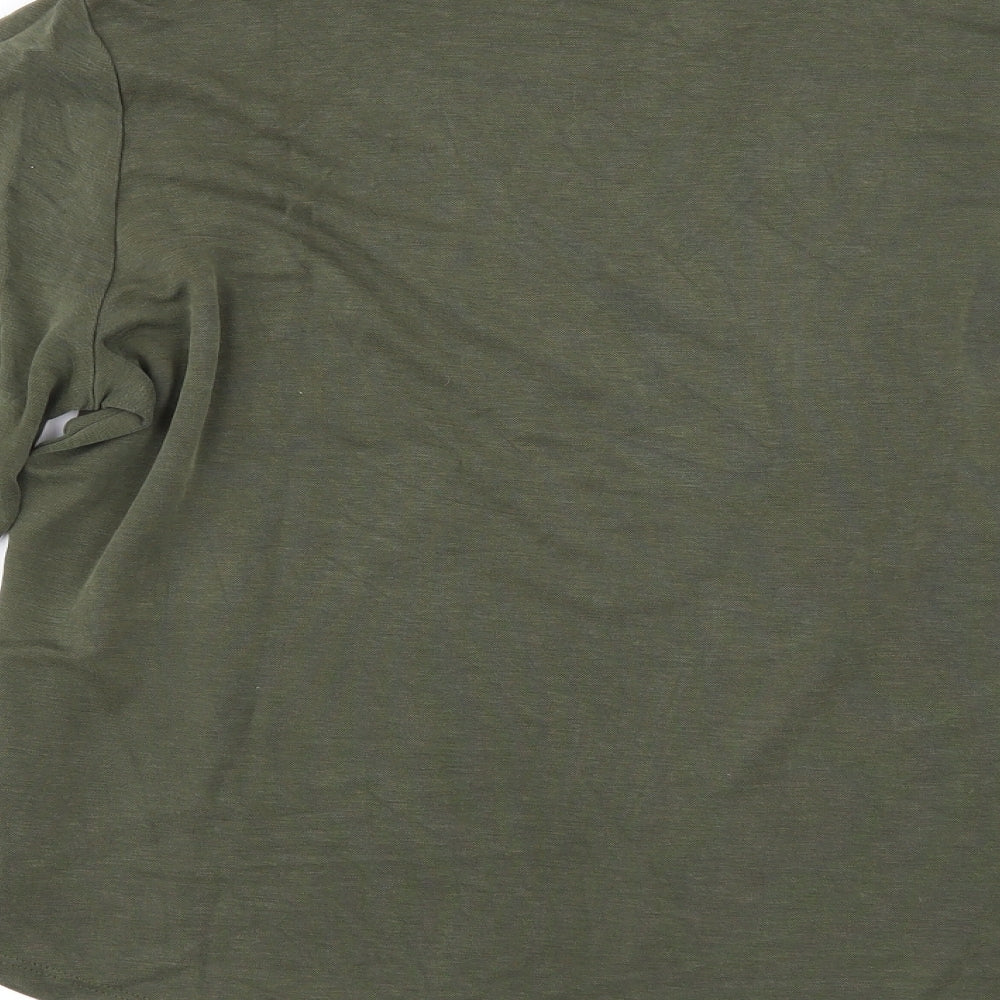 items Womens Green   Basic T-Shirt Size 16