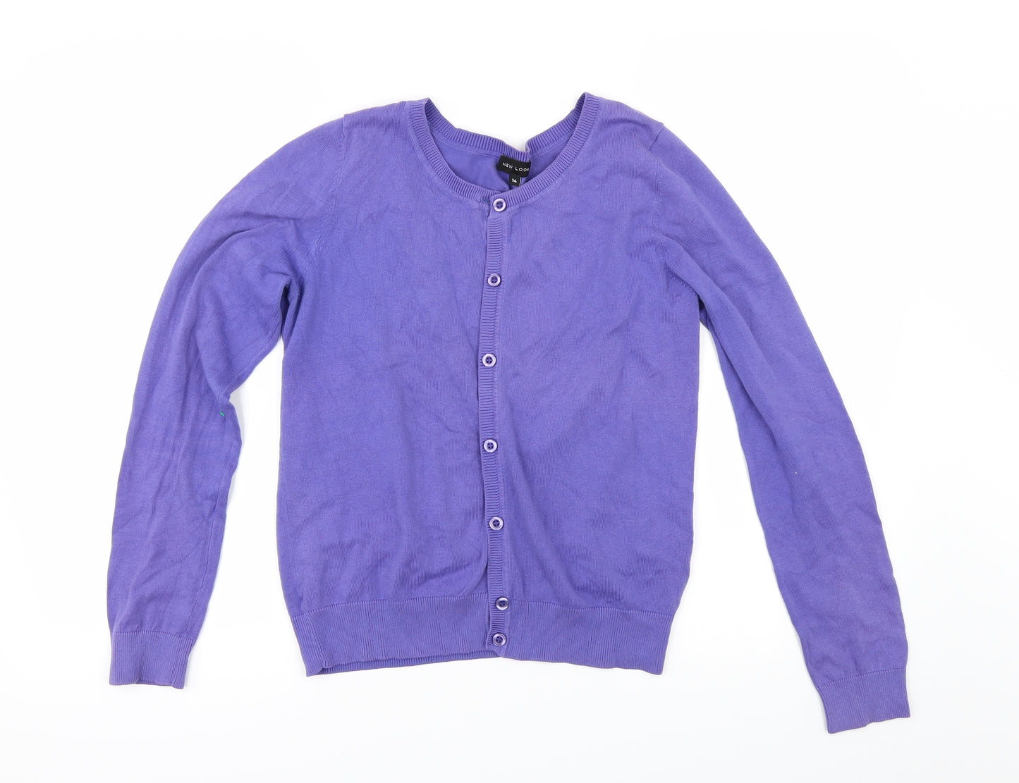 New Look Womens Purple   Cardigan Jumper Size 14