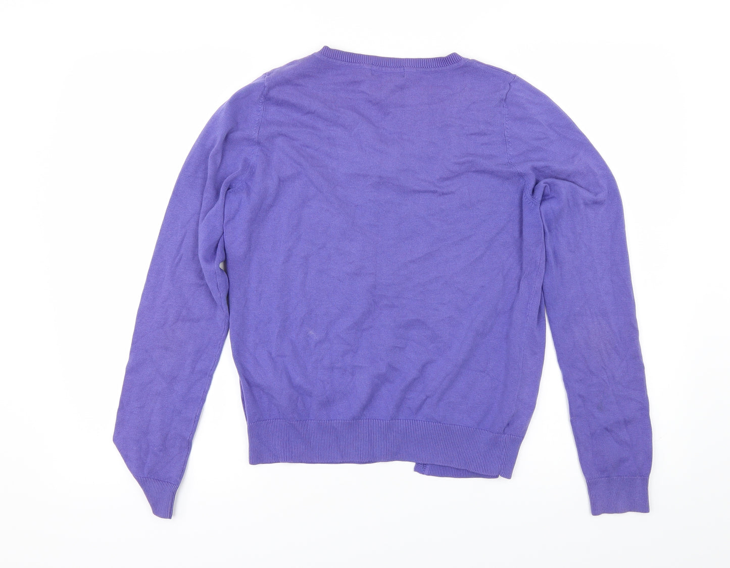 New Look Womens Purple   Cardigan Jumper Size 14
