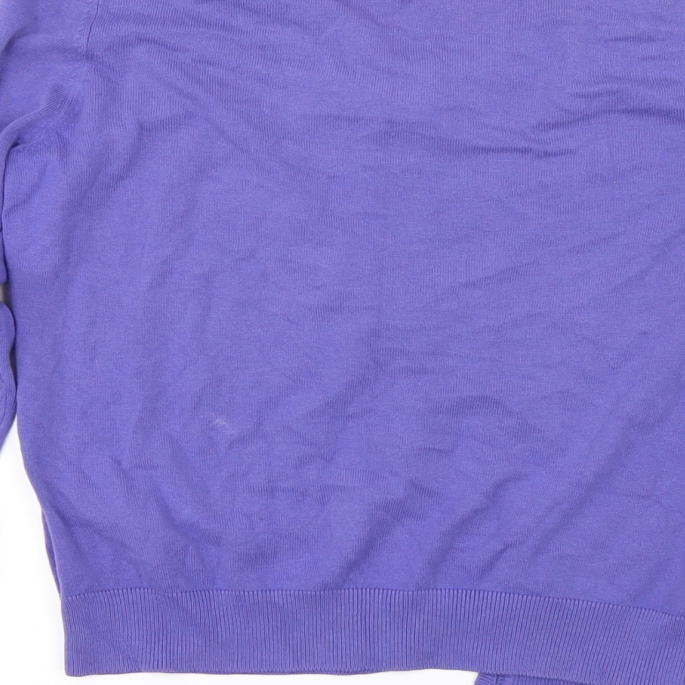 New Look Womens Purple   Cardigan Jumper Size 14