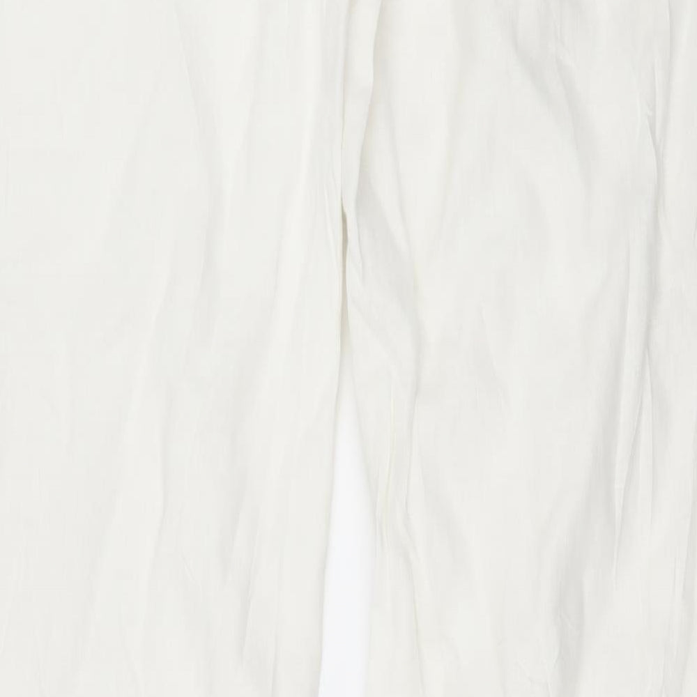 Mexx Womens Ivory   Trousers  Size 12 L31 in